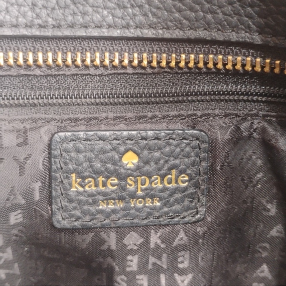 Kate Spade Laurel Way Special Edition Black Tote with Floral Accents - Picture 12 of 15